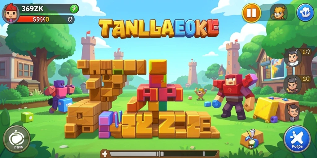 Screenshot 369ZK menunjukkan gameplay menantang yang mengasyikkan.