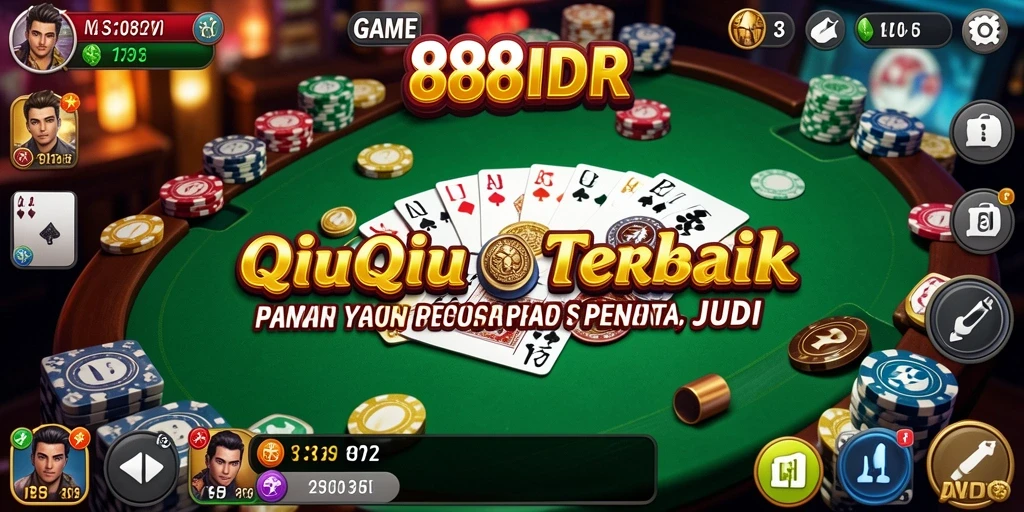 Gameplay QiuQiu yang seru dan menarik di 888IDR.