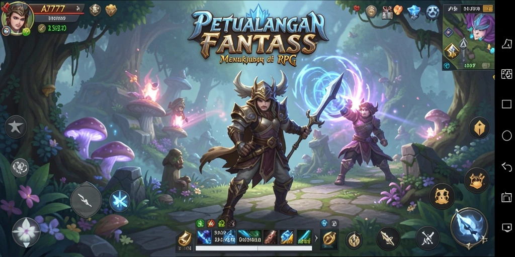 Tampilan gameplay A7777 yang spektakuler dan mendebarkan