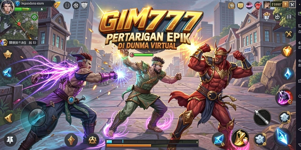 Gameplay seru dan mendebarkan di GIM777, siap bertarung!