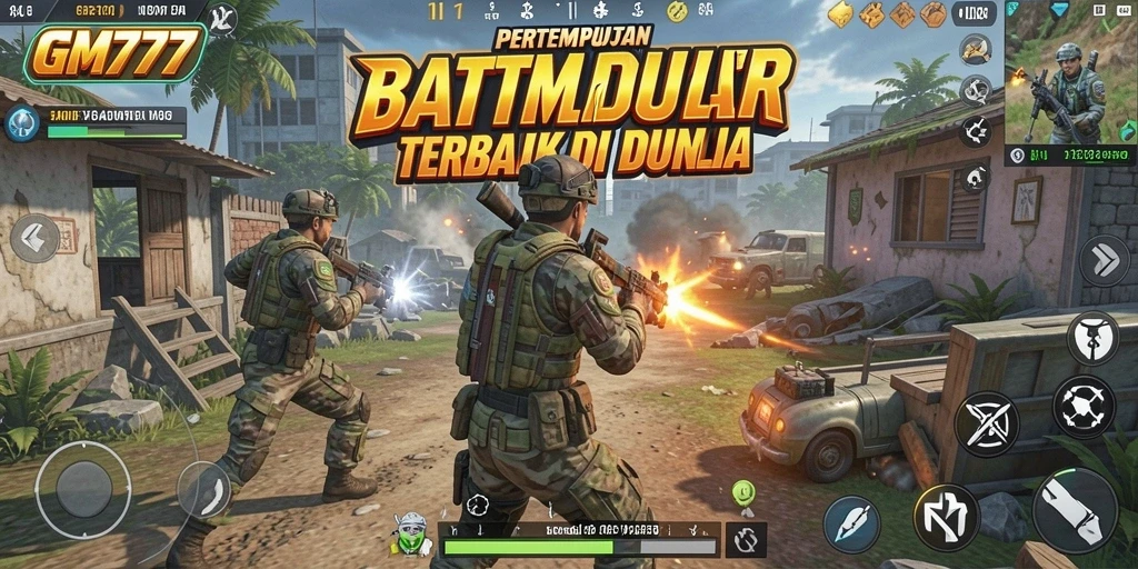 Gameplay intens di GM777 dengan aksi pertempuran tanpa henti.