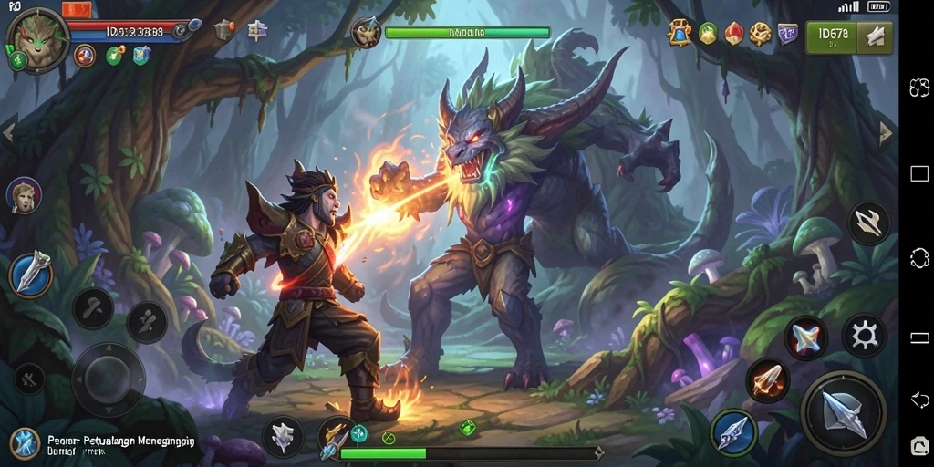 Tangkapan layar gameplay <strong>ID678</strong> yang menampilkan aksi luar biasa dan eksplorasi dunia.