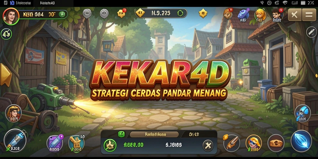 Gameplay KEKAR4D menampilkan strategi dan pertarungan yang menarik.