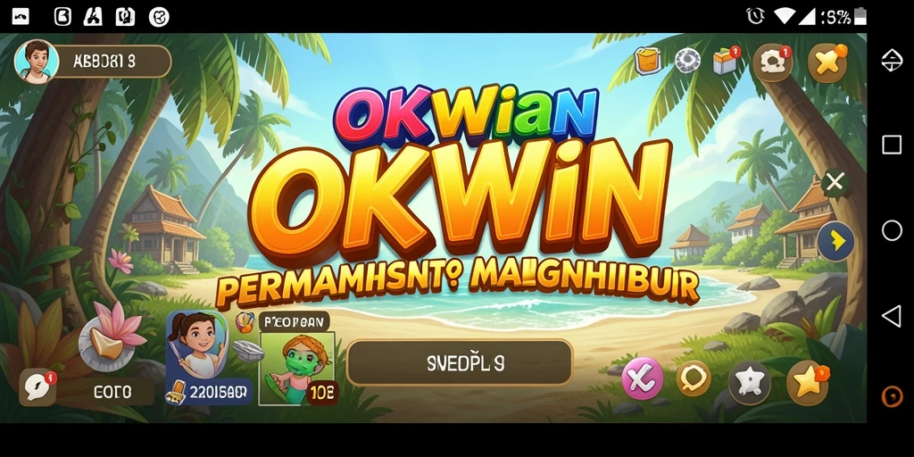 Menampilkan gameplay seru dengan berbagai tantangan menarik di OKWIN.