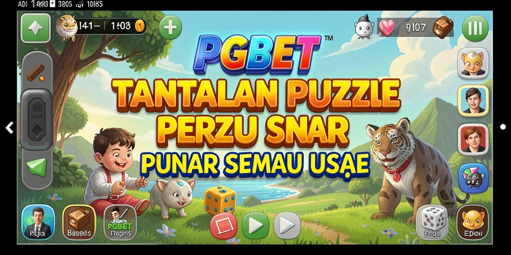 Screenshot gameplay PGBET menampilkan tantangan Puzzle yang menarik.