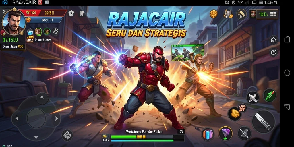 Tampilan grafis menawan dan aksi pertarungan yang intens.