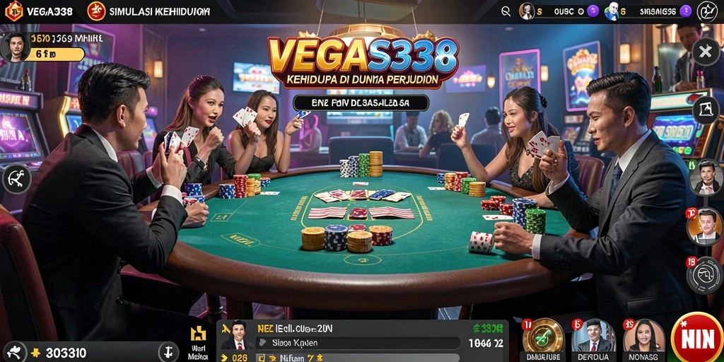 Tampilan gameplay VEGAS338 yang seru dan menarik.